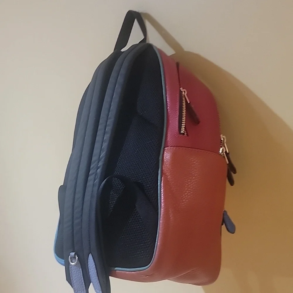 Coach Backpack In Color Block - Picture 9 of 13